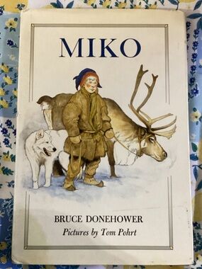 MIKO by Bruce Donehower - Illustrated Children's Book (White, Blue, Brown)